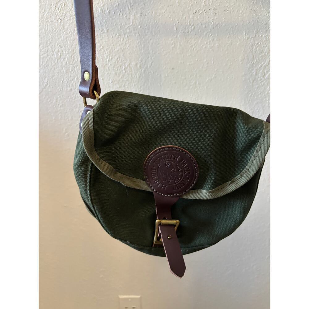 Vintage Duluth Pack Shoulder Bag Purse Canvas & Leather New - Picture 3 of 6